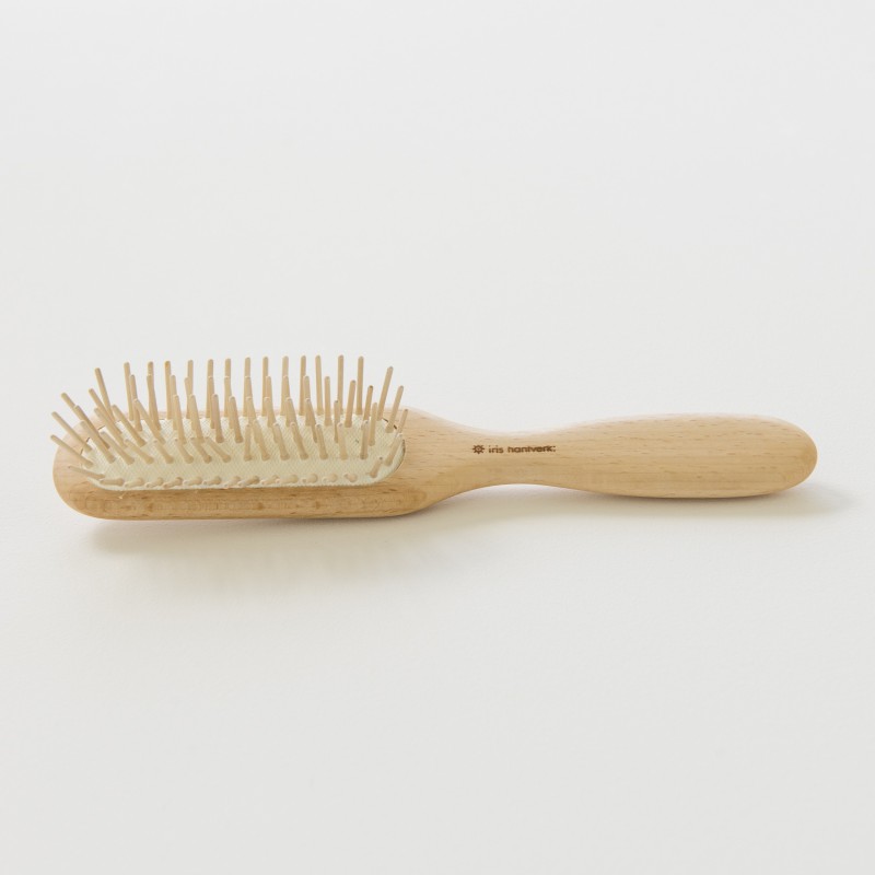 Brosse à cheveux en bois, fabriquée en Suède