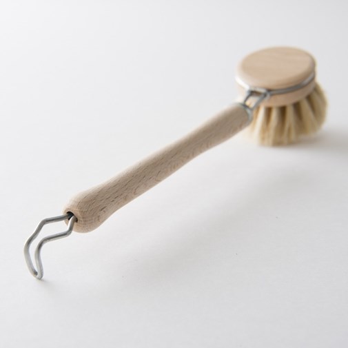 Brosse à vaisselle douce en bois