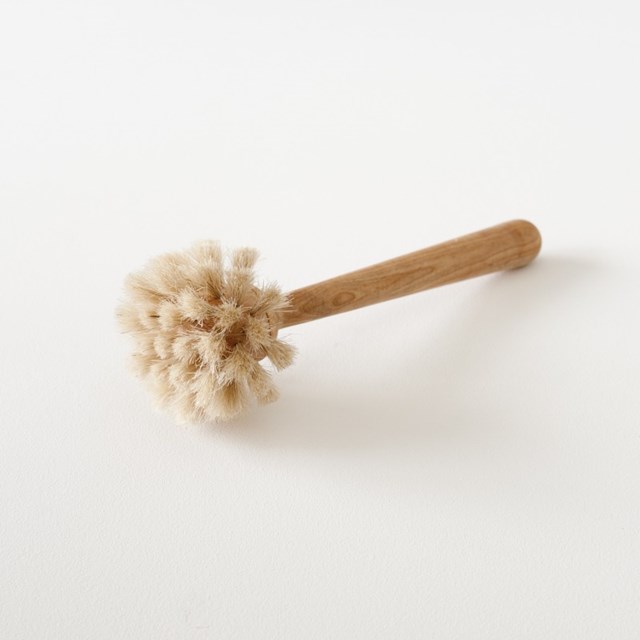 Brosse rince-verre en bois, fabriquée en Suède