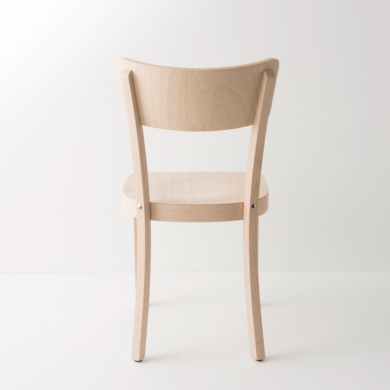 Chaise Filby brute à peindre, fabriquée en Europe centrale