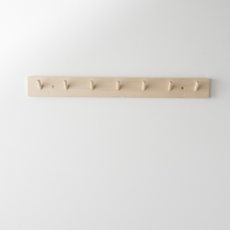 Patère en bois 7 crochets fabriquée en Suède
