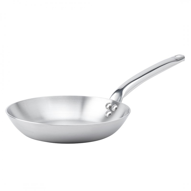 Poêle inox multicouches 24 cm, fabriquée en France