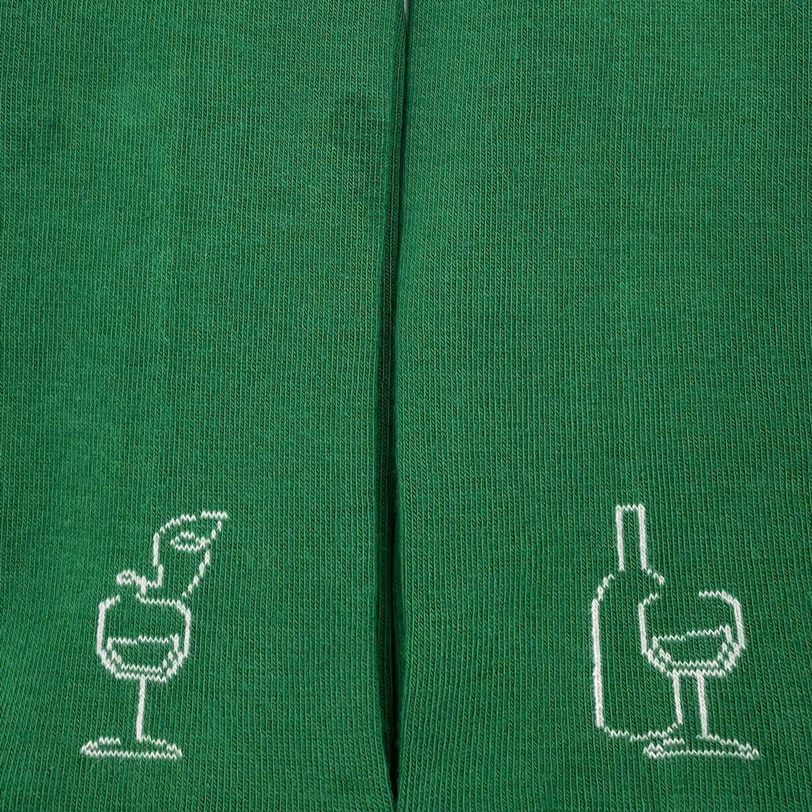 Chaussettes édition limitée FRENCH CUISINE vert gazon 5