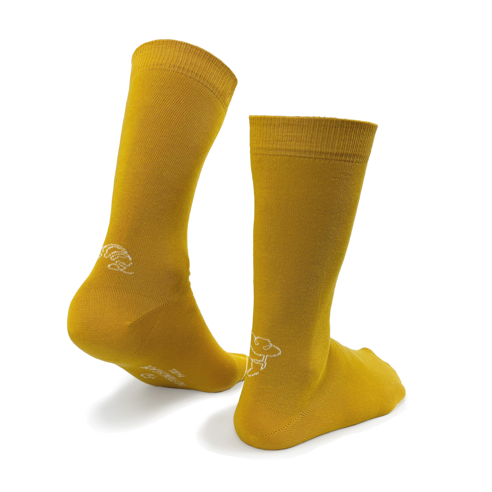 Chaussettes édition limitée FRENCH CUISINE jaune d'or 3