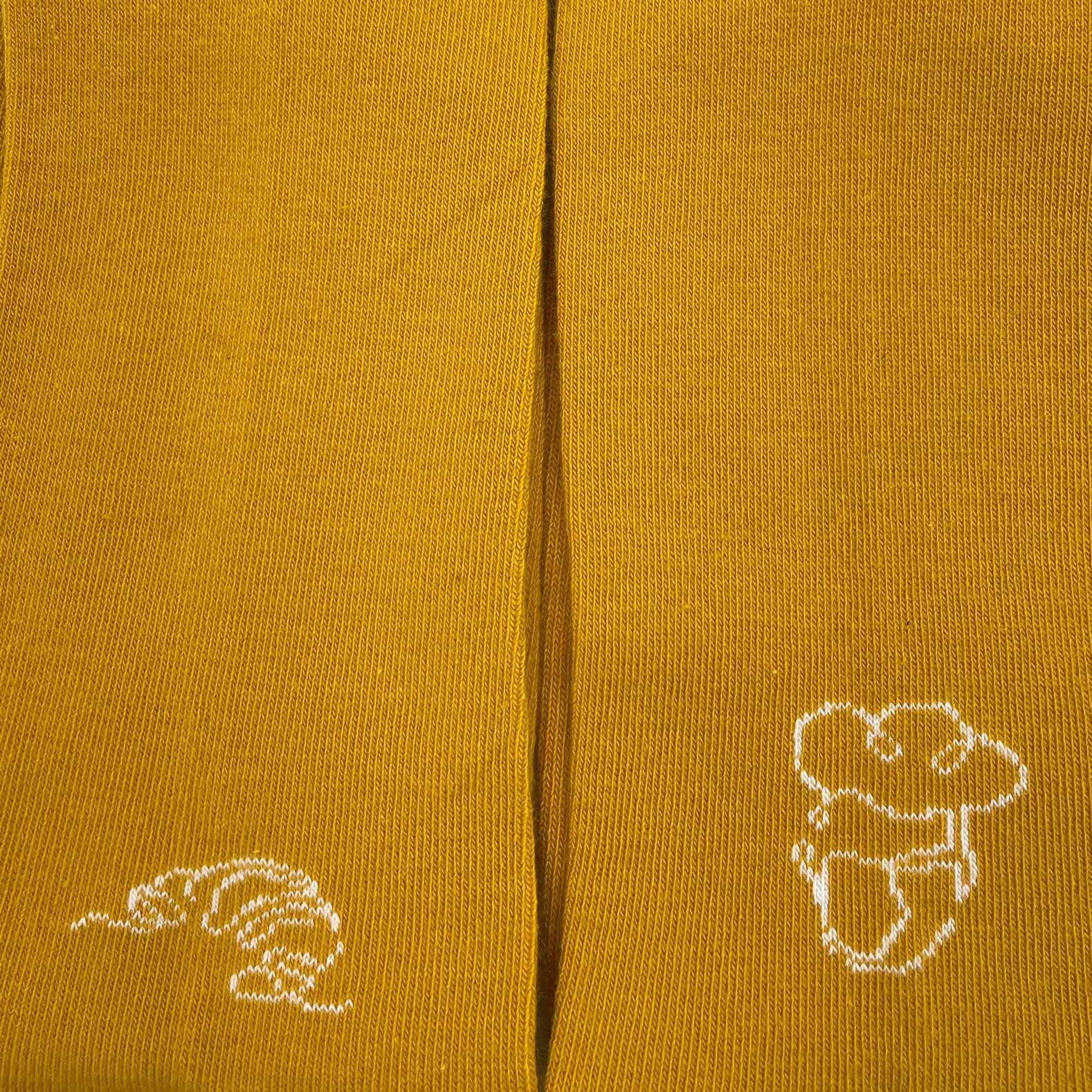 Chaussettes édition limitée FRENCH CUISINE jaune d'or 5