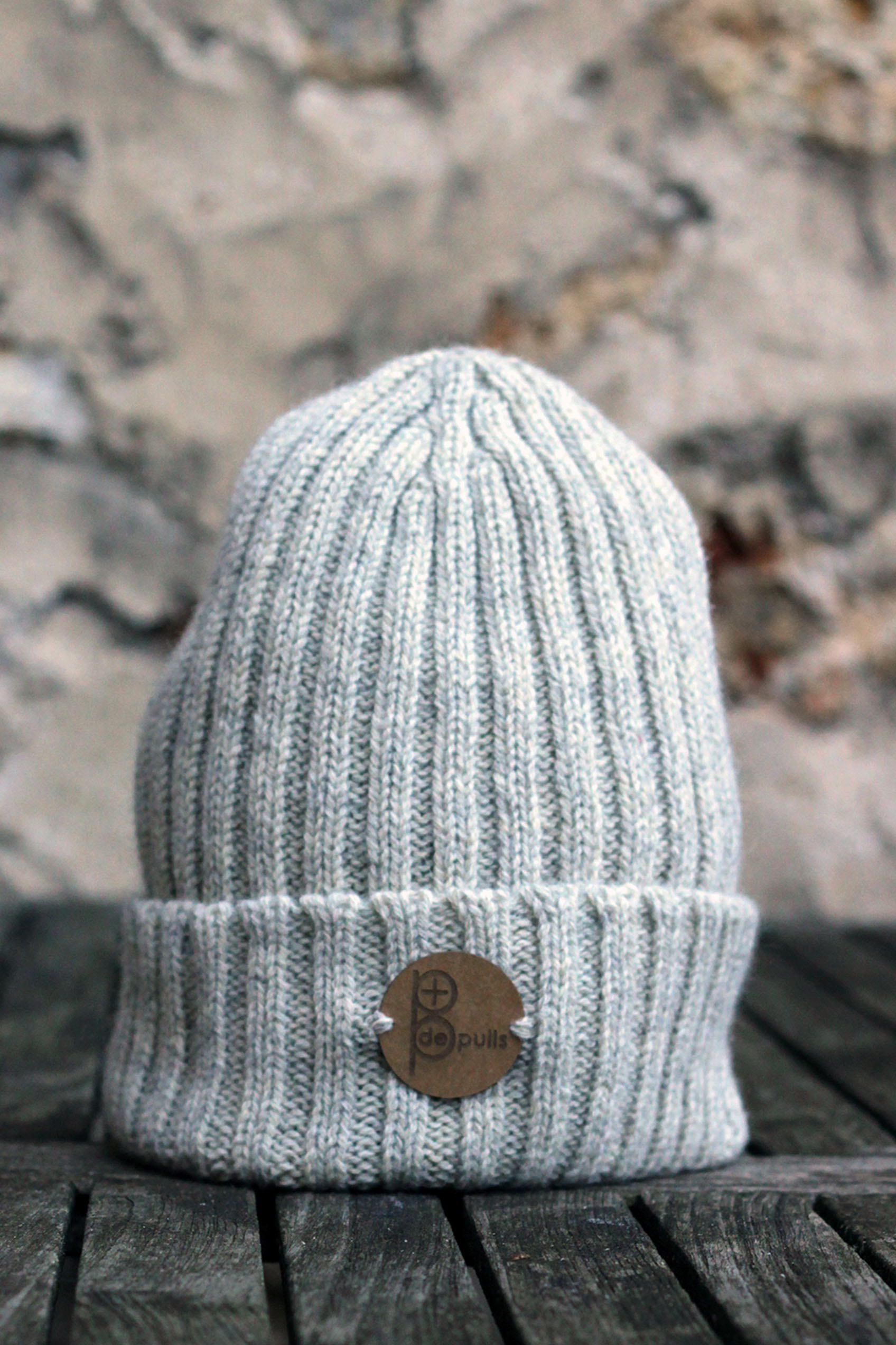 Bonnet cote 2x2- Plusieurs couleurs, Made in France laine 100% recyclée 7