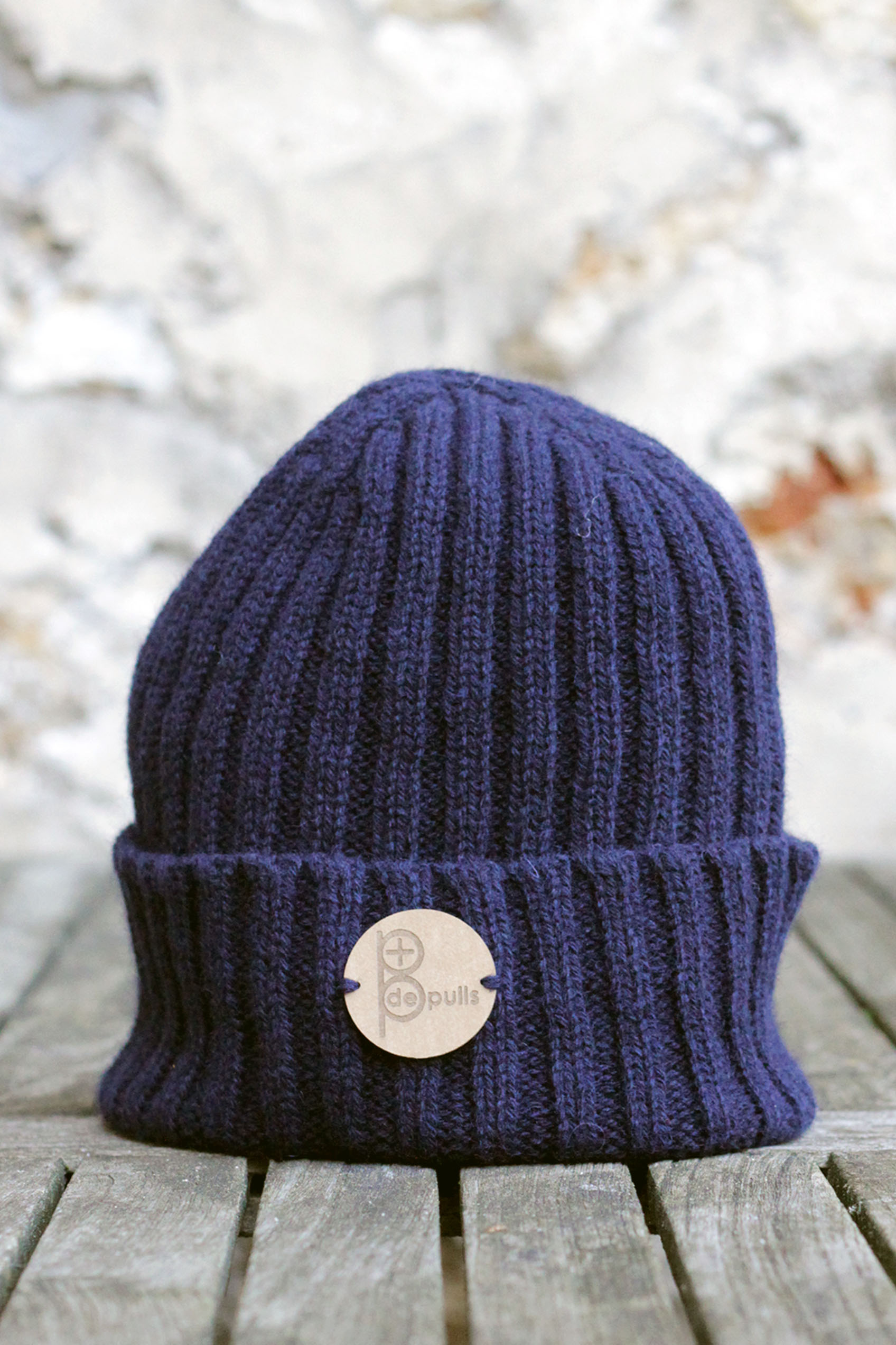 Bonnet cote 2x2- Plusieurs couleurs, Made in France laine 100% recyclée 4