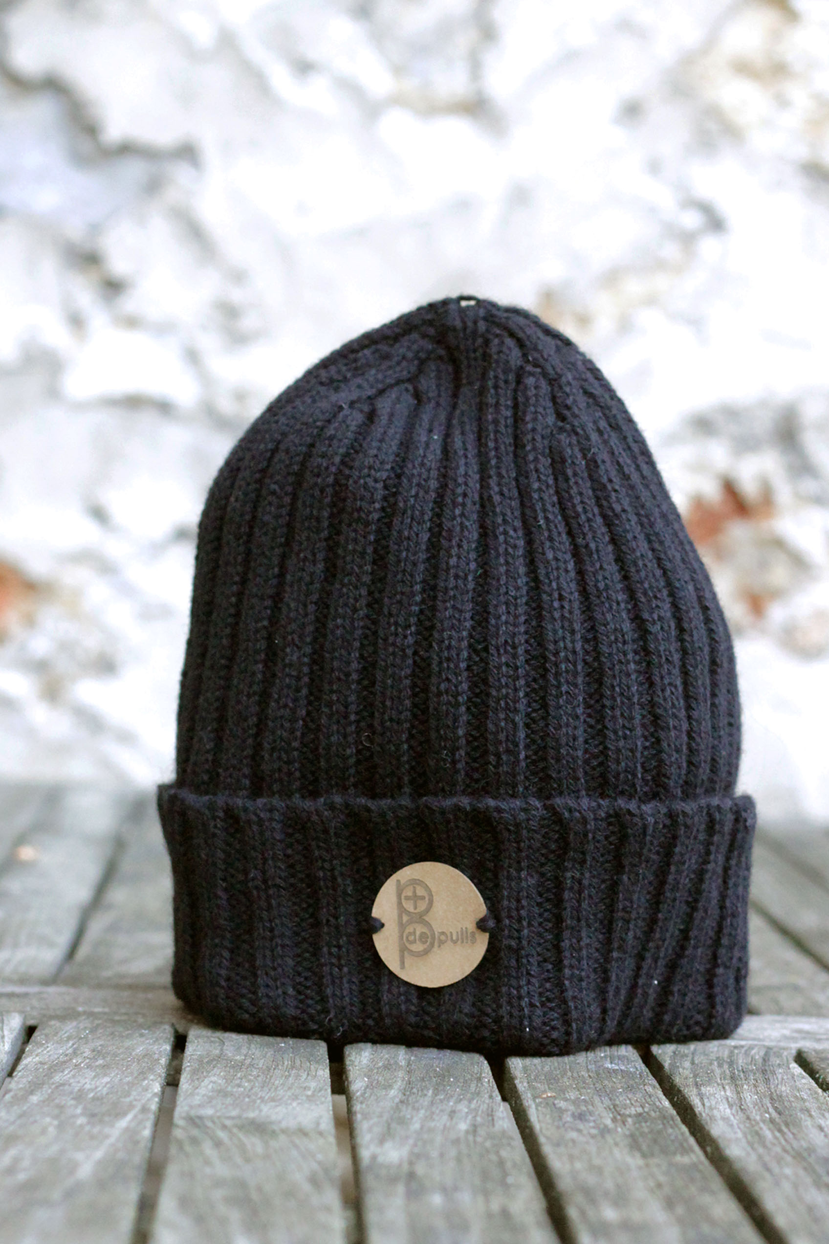 Bonnet cote 2x2- Plusieurs couleurs, Made in France laine 100% recyclée 6