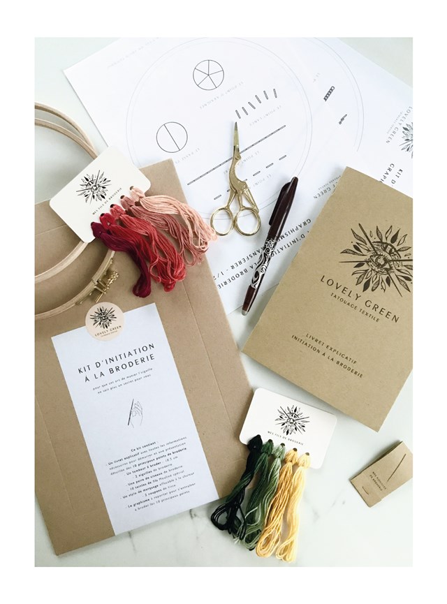 KIT D'INITIATION À LA BRODERIE 2