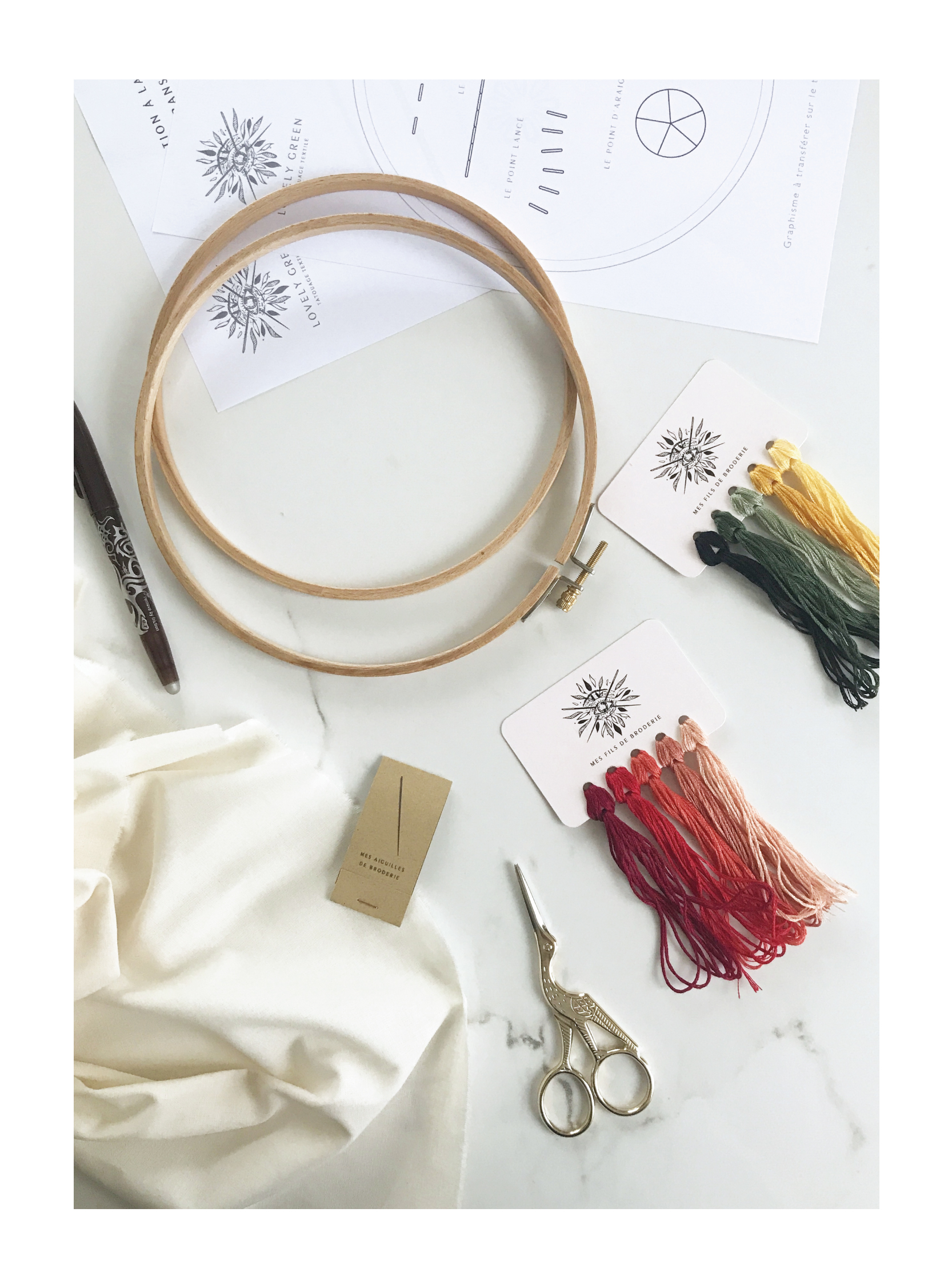 KIT D'INITIATION À LA BRODERIE 4