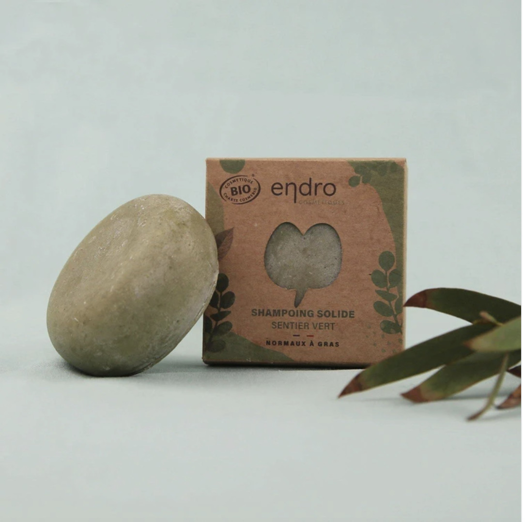 shampoing solide zéro déchet pour cheveux normaux à gras
