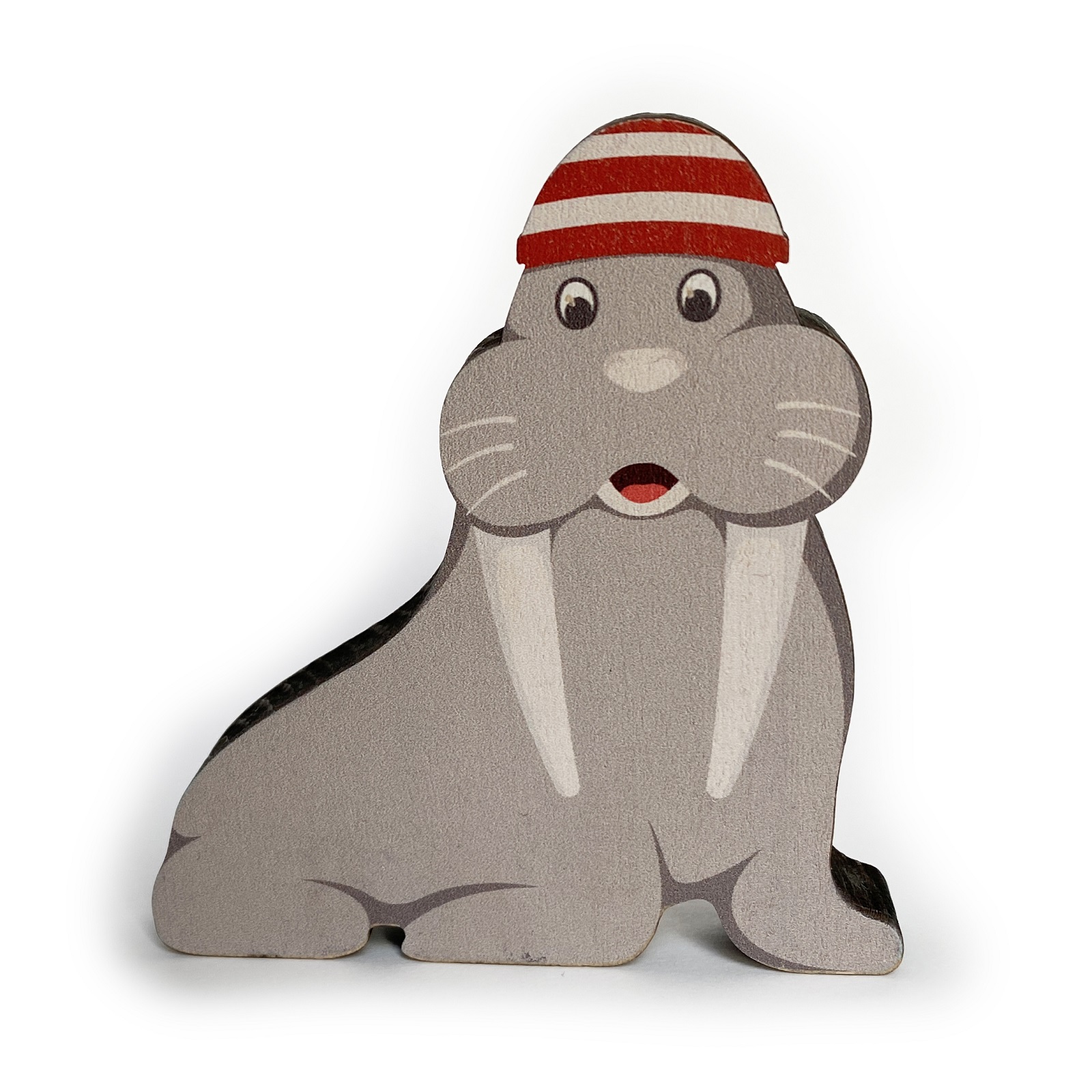 Jouets animaux en bois du Jura – Oursonne et Morse 3