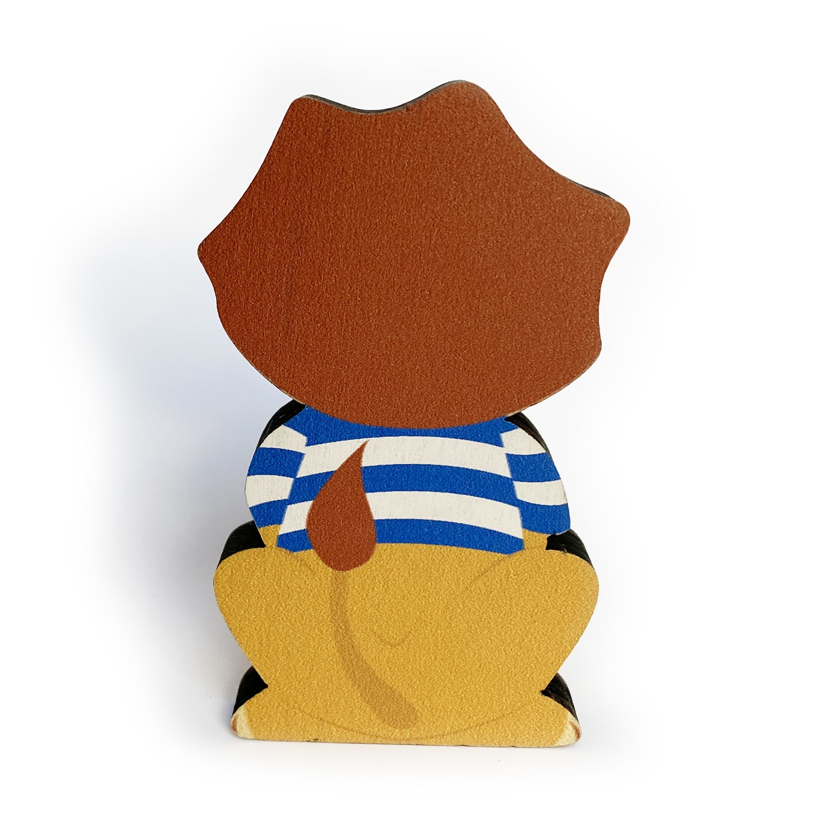 Jouet Ulysse et son bateau en bois du Jura 6