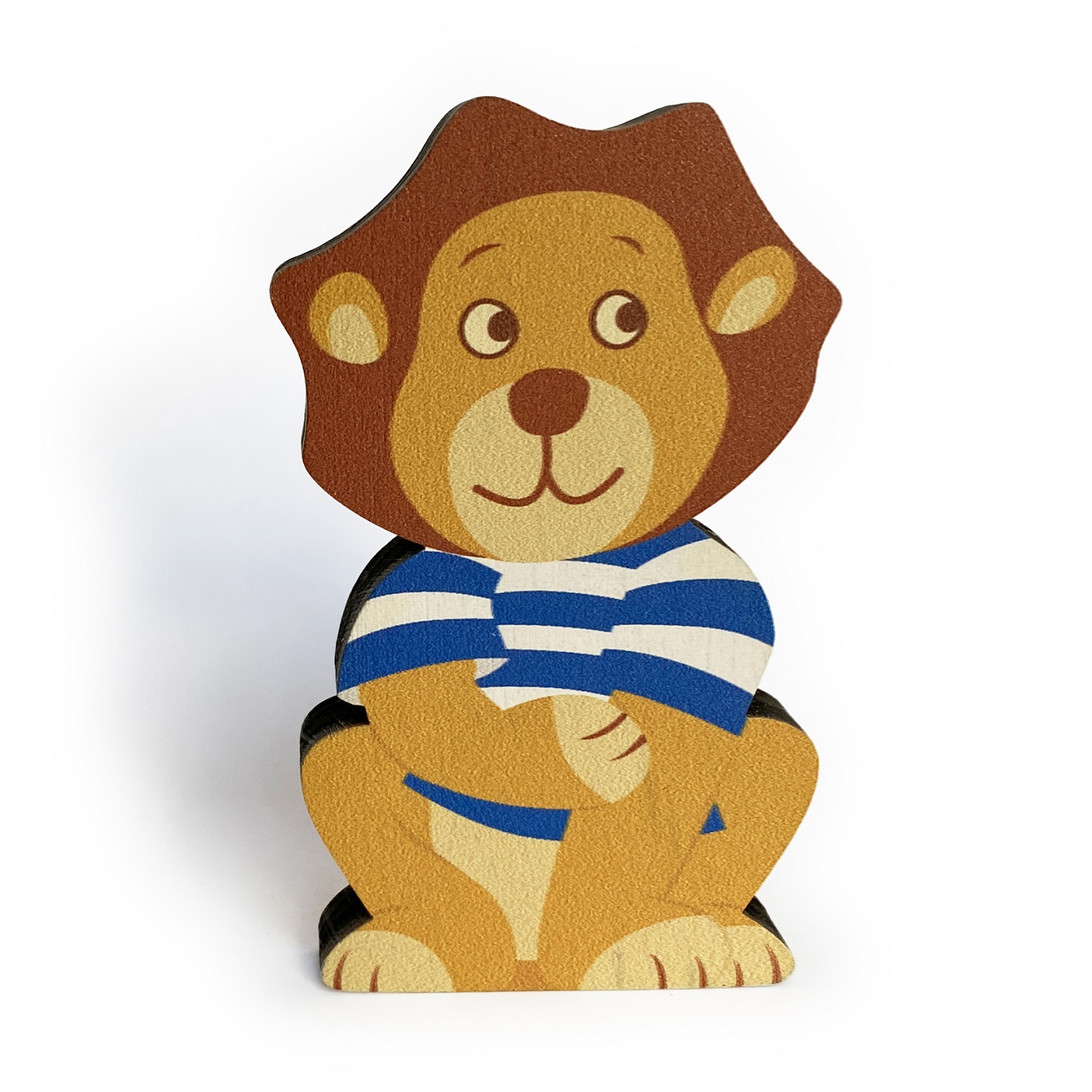 Jouet Ulysse et son bateau en bois du Jura 5