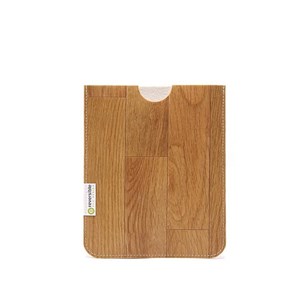 Housse d'Ipad récyclée imitation bois - Sakapad bois