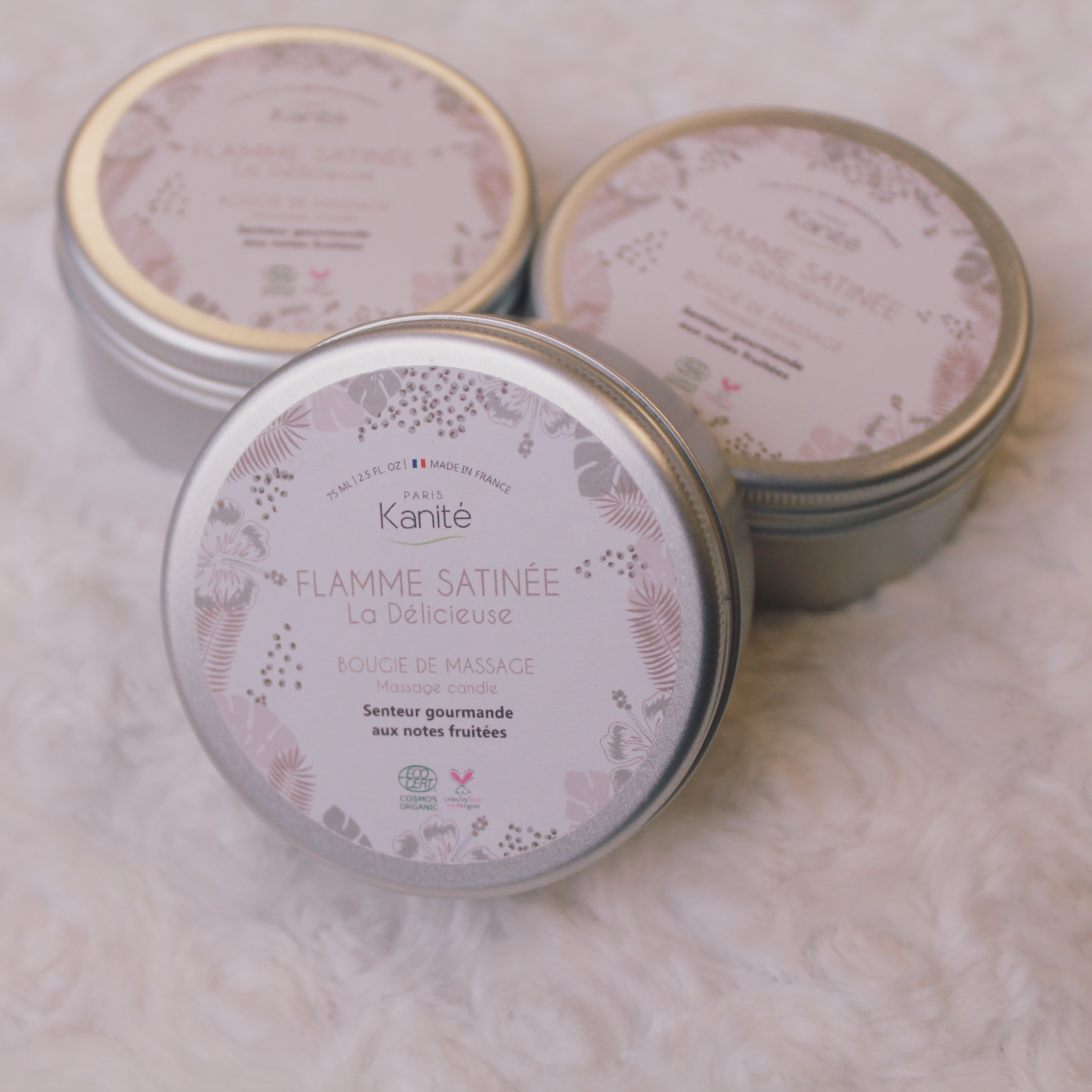 Bougie de massage La Délicieuse Bio & Vegan 4