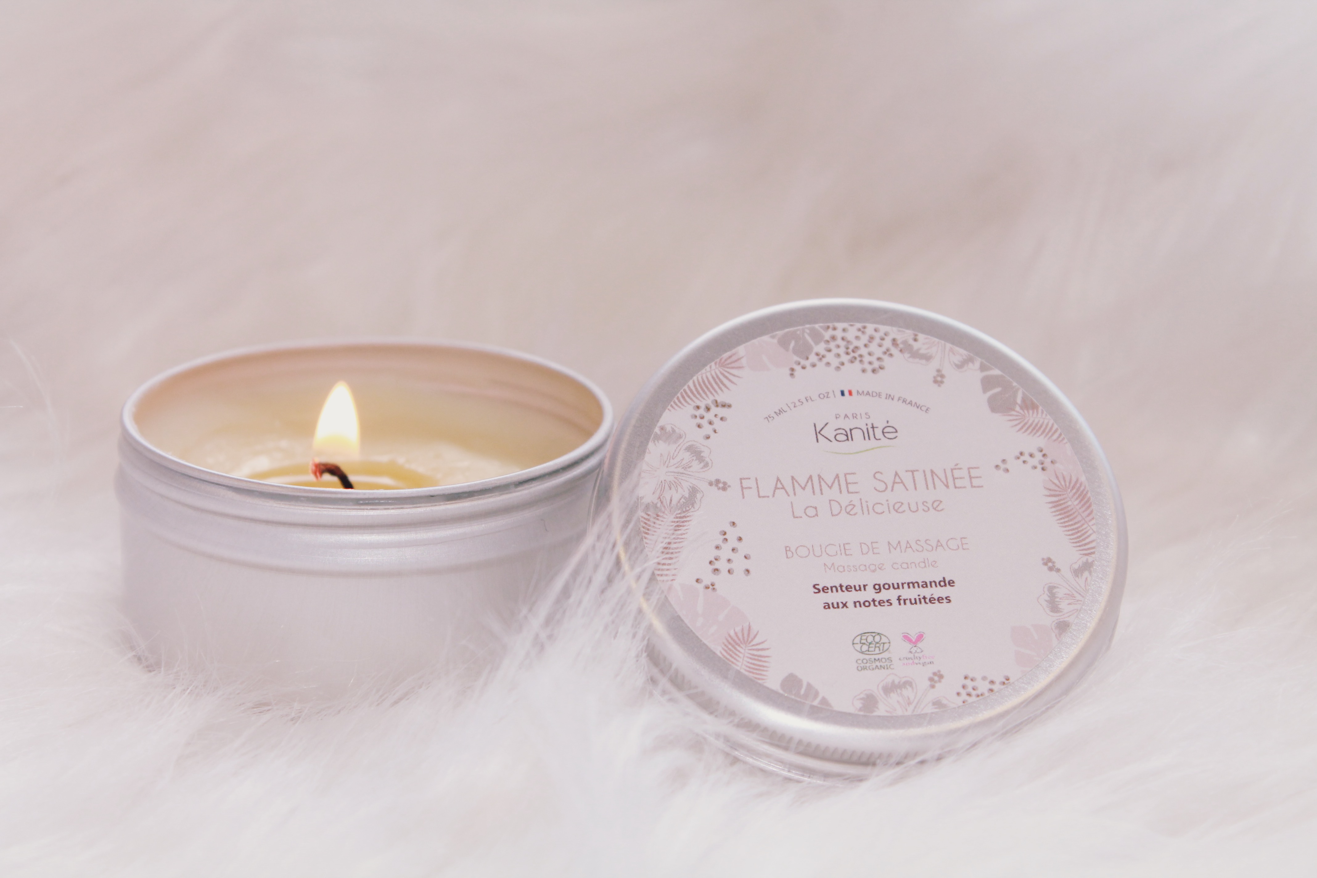 Bougie de massage La Délicieuse Bio & Vegan 3