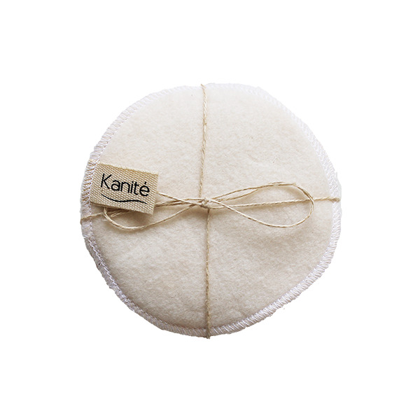 Lot de 5 cotons démaquillants lavables BIO avec filet 3