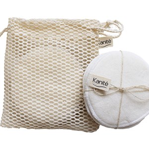 Lot de 5 cotons démaquillants lavables BIO avec filet
