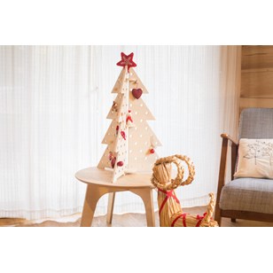 Sapin de Noël en Bois - 60cm