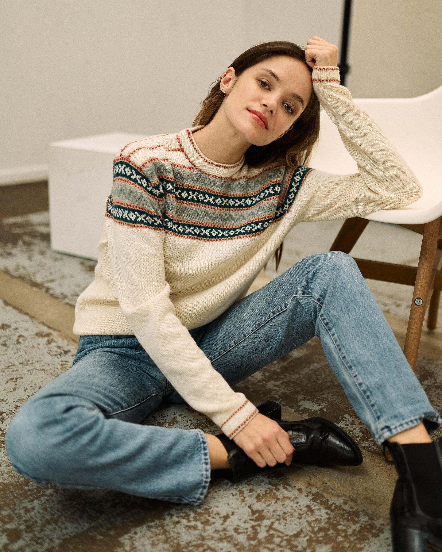 pull incas ecru perus