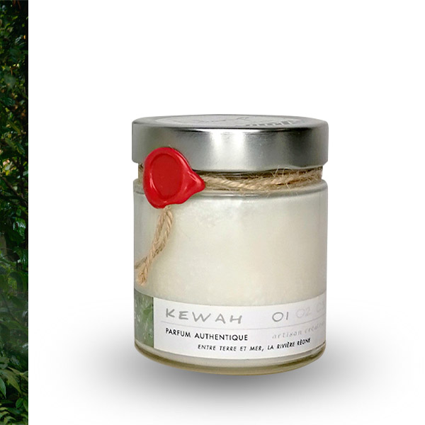 Bougie du réconfort - Kewah - aux huiles essentielles bio 4