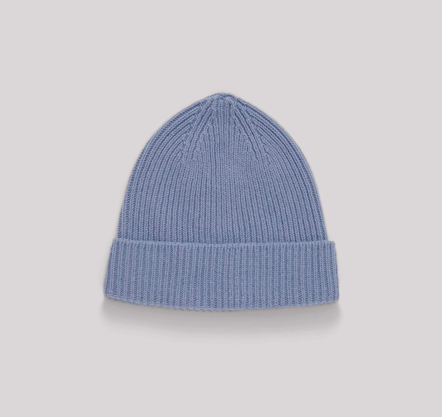 Bonnet en laine recyclée - Light Blue de Organic Basics 2