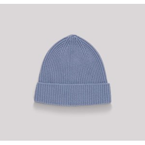 Bonnet en laine recyclée - Light Blue de Organic Basics