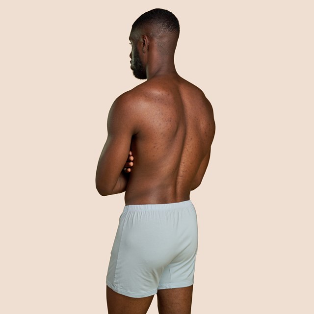 caleçon bleu ciel pour homme Pétrone