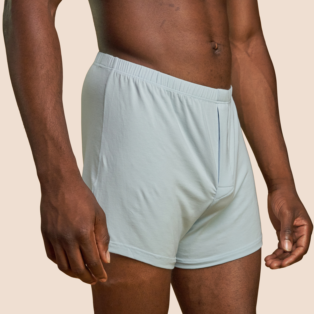 caleçon bleu ciel pour homme Pétrone