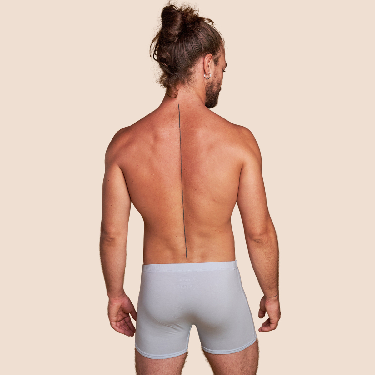 Boxer vintage bleu ciel pour homme Pétrone