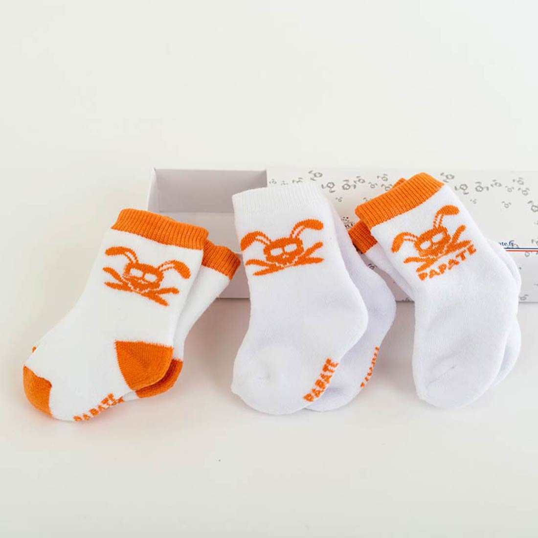 Chaussettes Naissance en Coton Bio 4