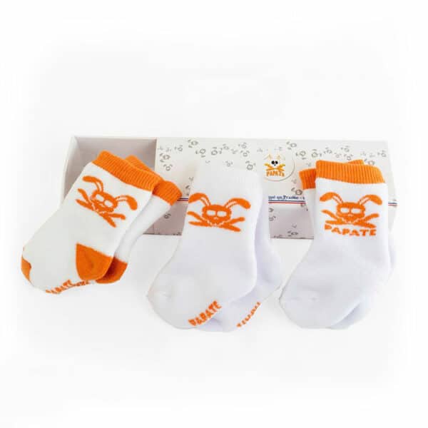 Chaussettes Naissance en Coton Bio 6
