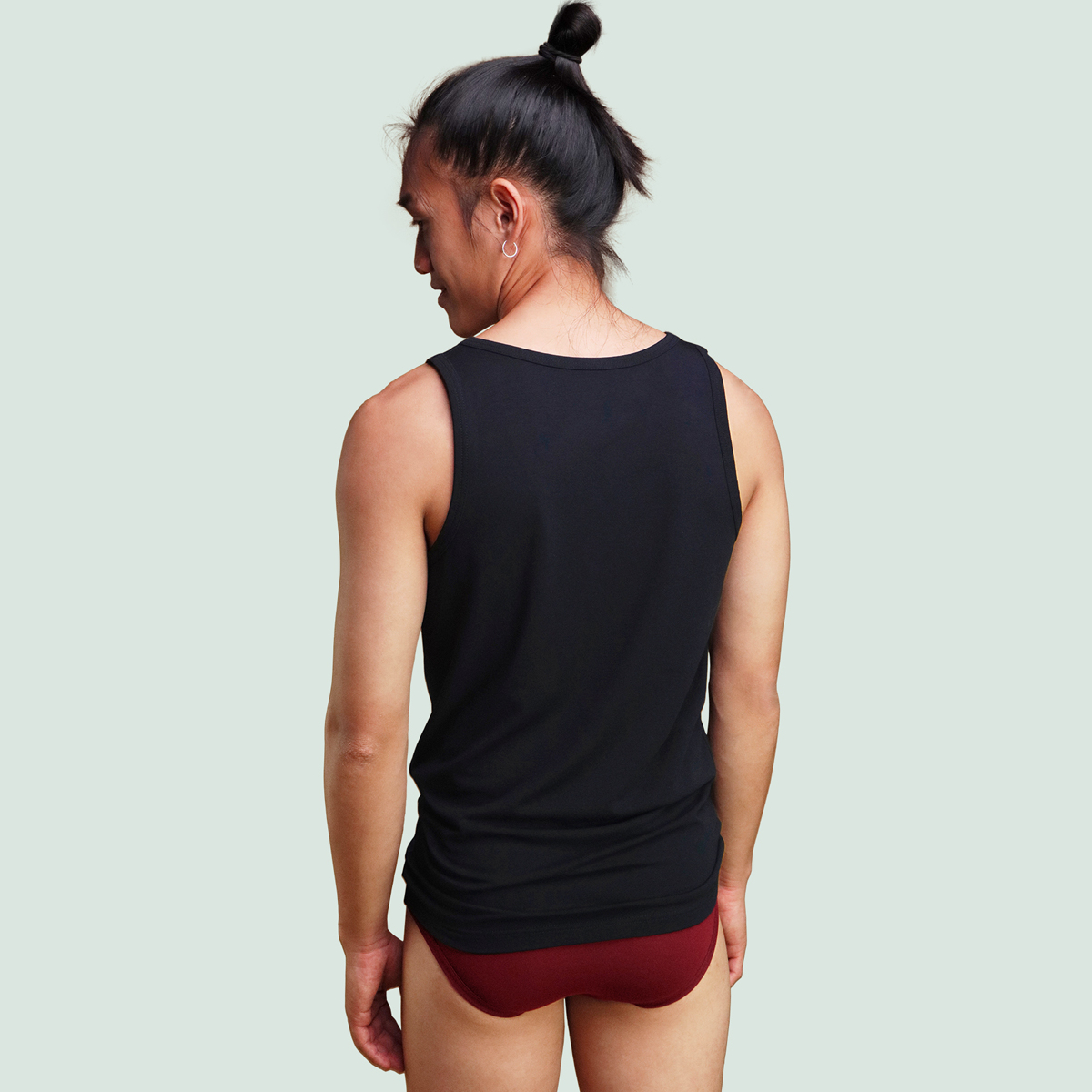 Débardeur bleu marine pour homme Pétrone