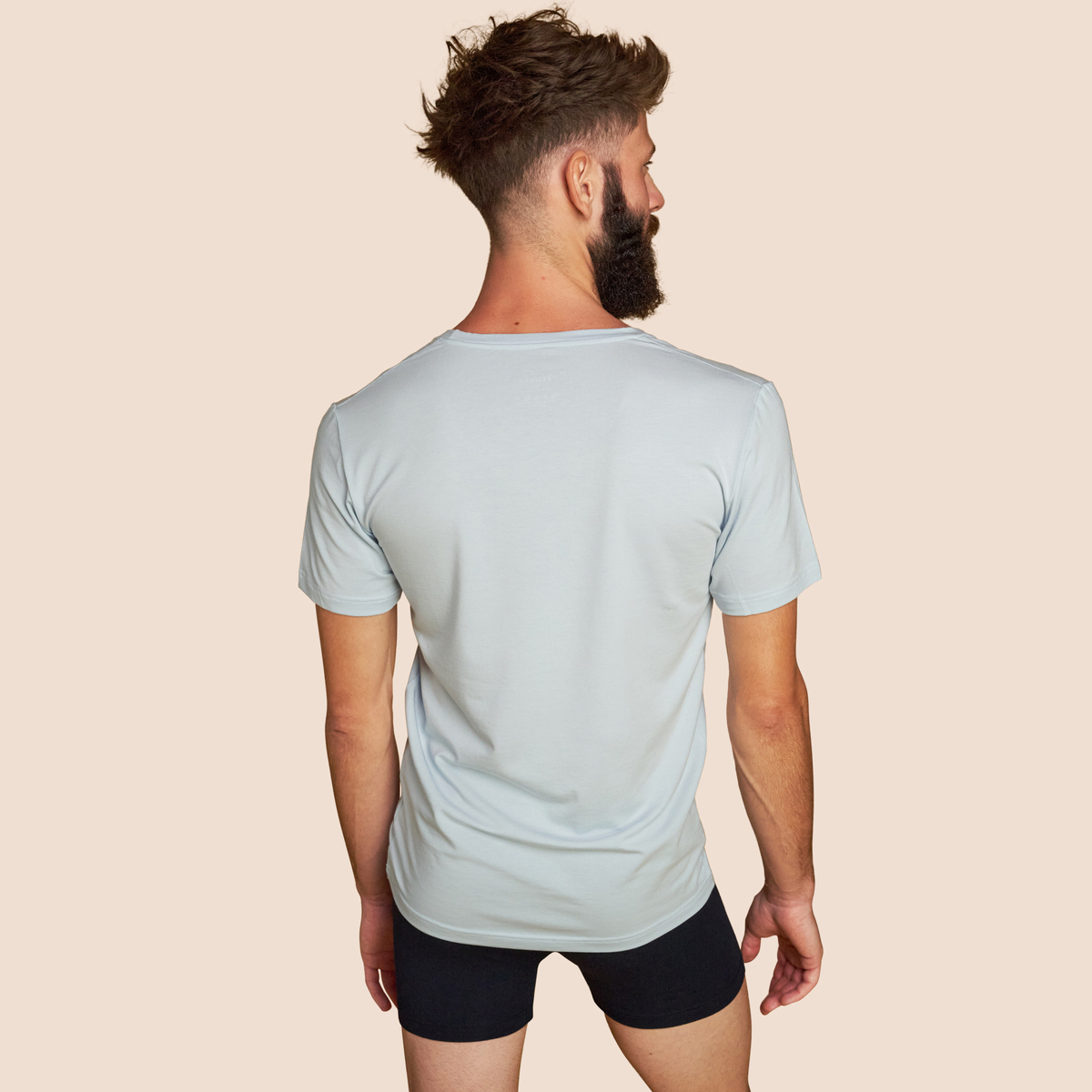 Maillot de corp bleu ciel pour homme Pétrone