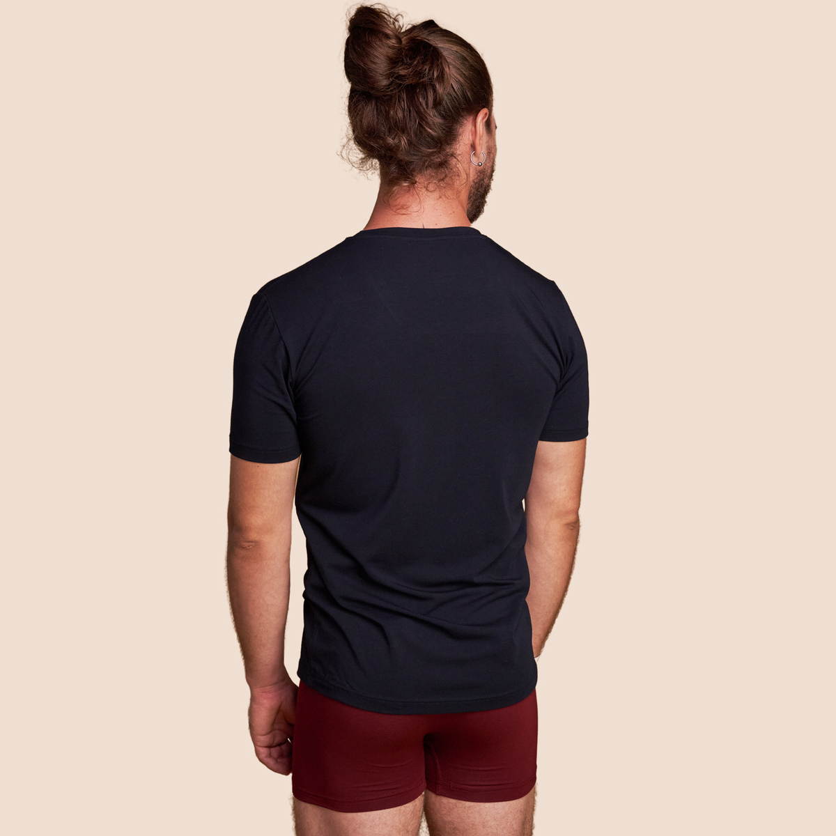 Maillot de corp bleu marine pour homme Pétrone