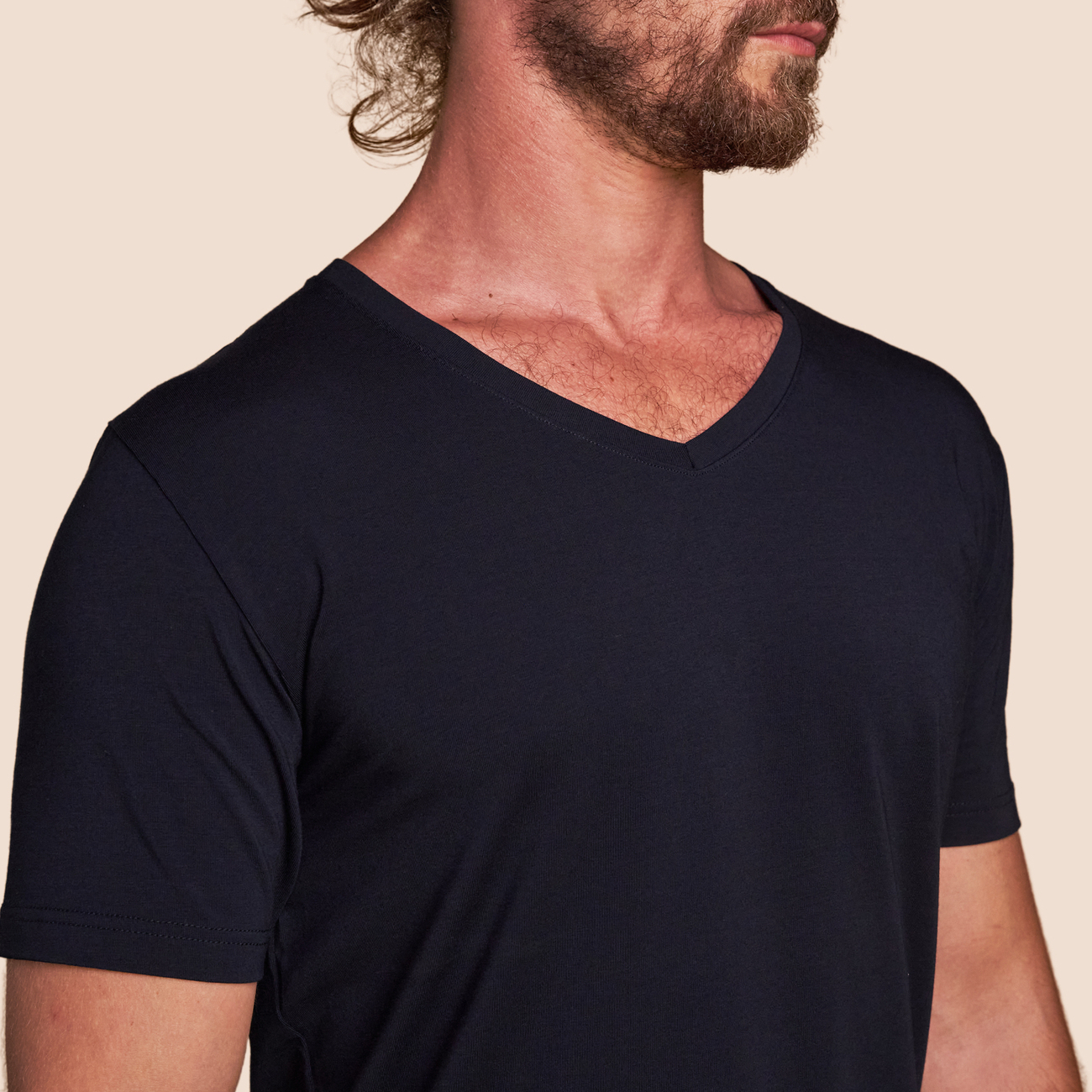 Maillot de corp bleu marine pour homme Pétrone