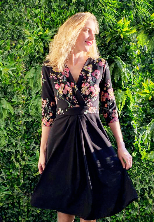 Robe MATISSE floral 4