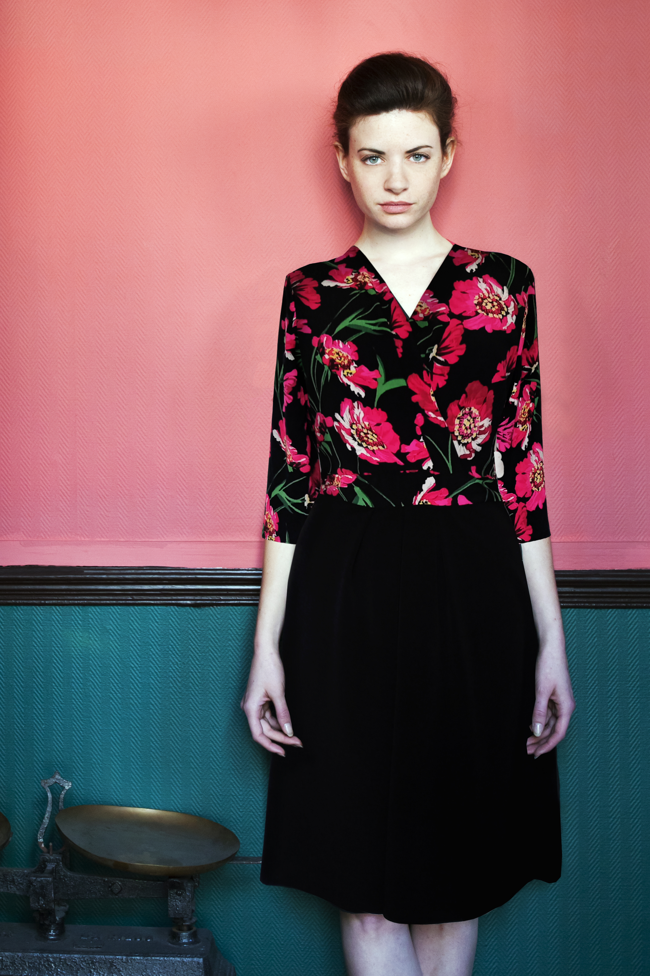 Robe MATISSE pivoines 4