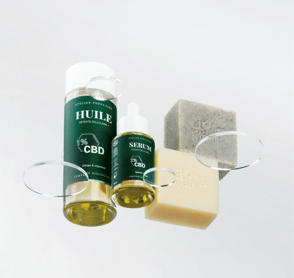 Soin Nettoyant Détente cellulaire + CBD | Savon à froid surgras certifié BIO 4