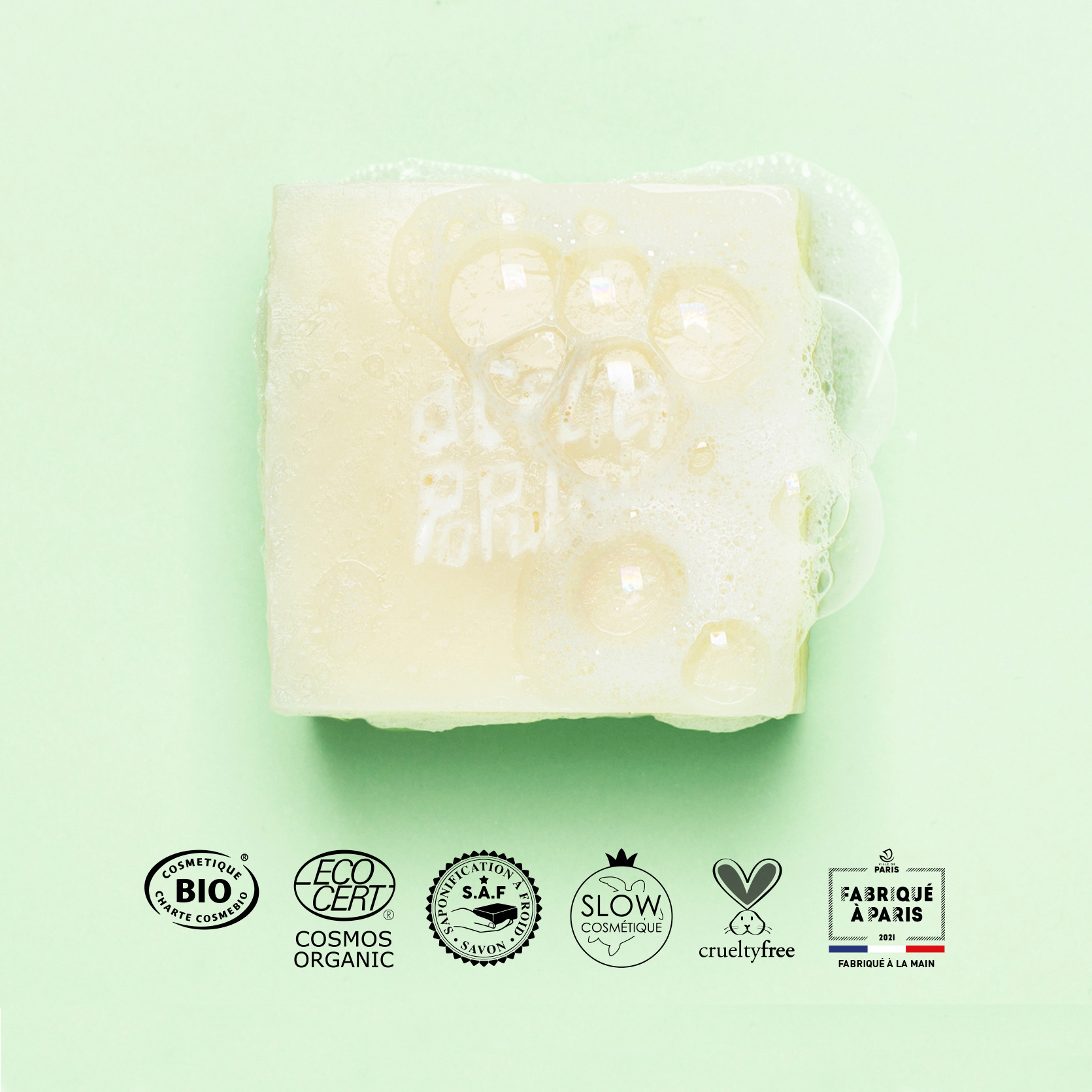 Soin Nettoyant Détente cellulaire + CBD | Savon à froid surgras certifié BIO 3