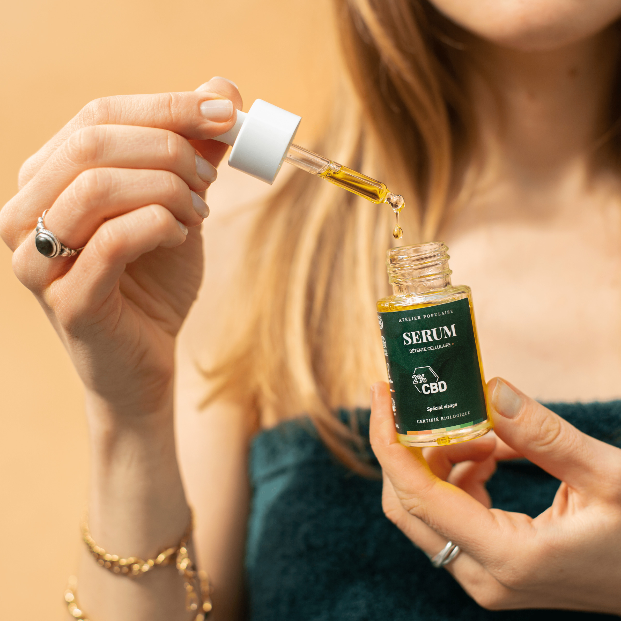 Sérum Détente Cellulaire + CBD Bio | 30mL 4