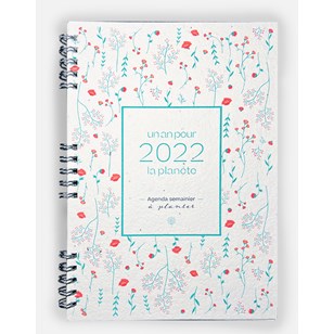Agenda 2022 à planter - un an pour la planète