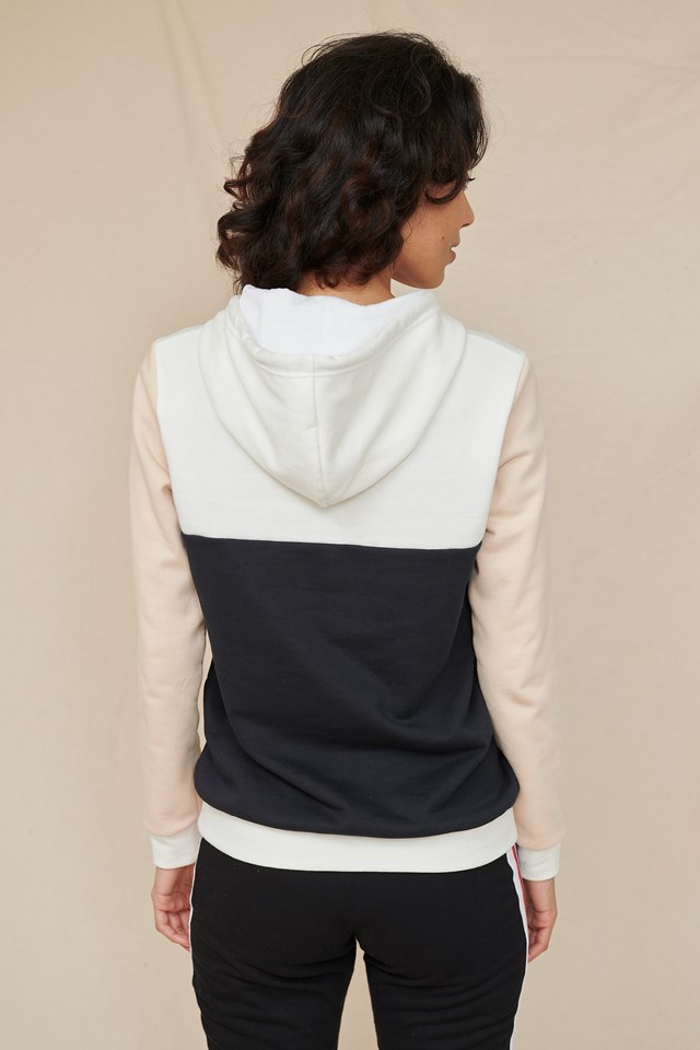 Sweatshirt Rosa broderie et coton bio GOTS Dos