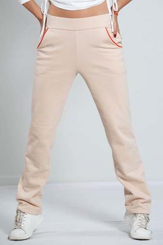 Pantalon Jogging Beige en Coton bio - RILEY