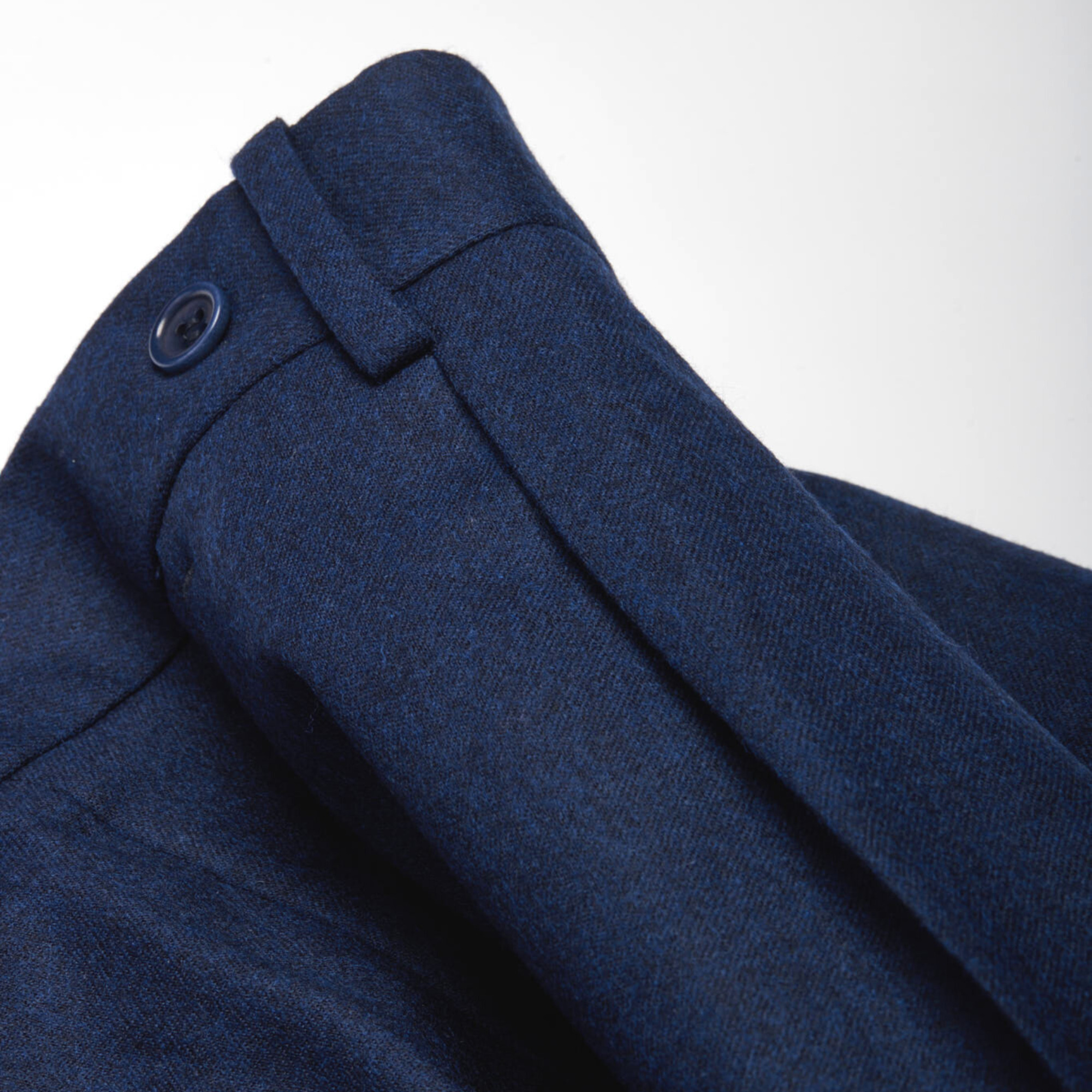 city pant Walter avec pince bleu outremer en laine merinos super 130