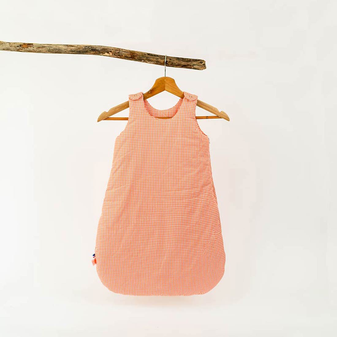 Gigoteuse Hiver en Coton Bio Vichy 3