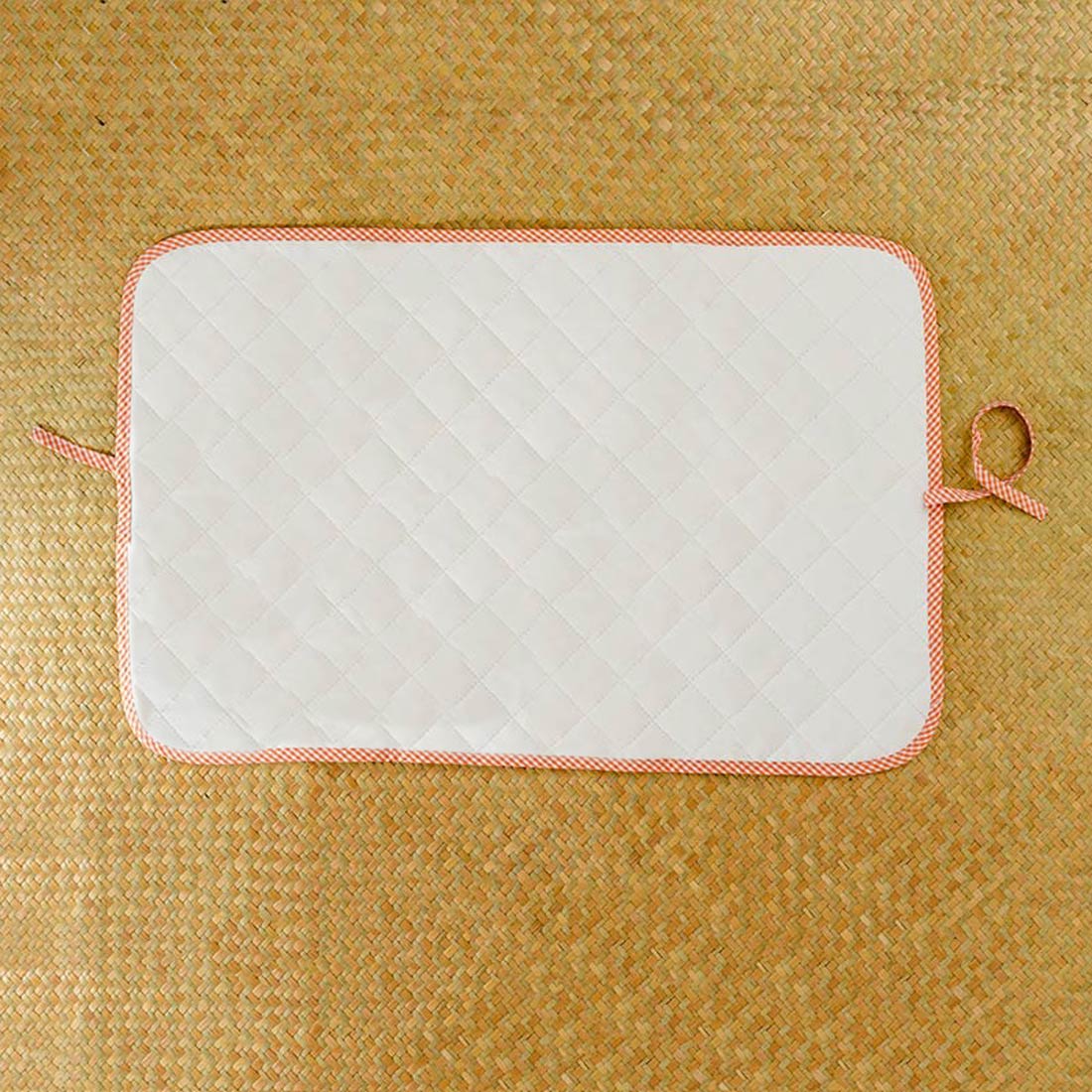 Tapis à Langer Nomade Lubiana en Coton Bio Vichy 4