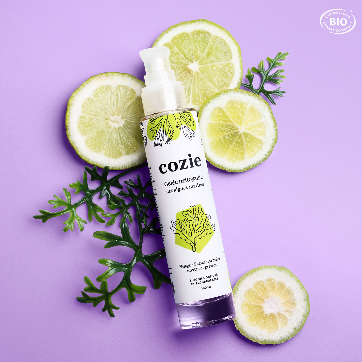 Gelée nettoyante aux algues marines - 100ml 3