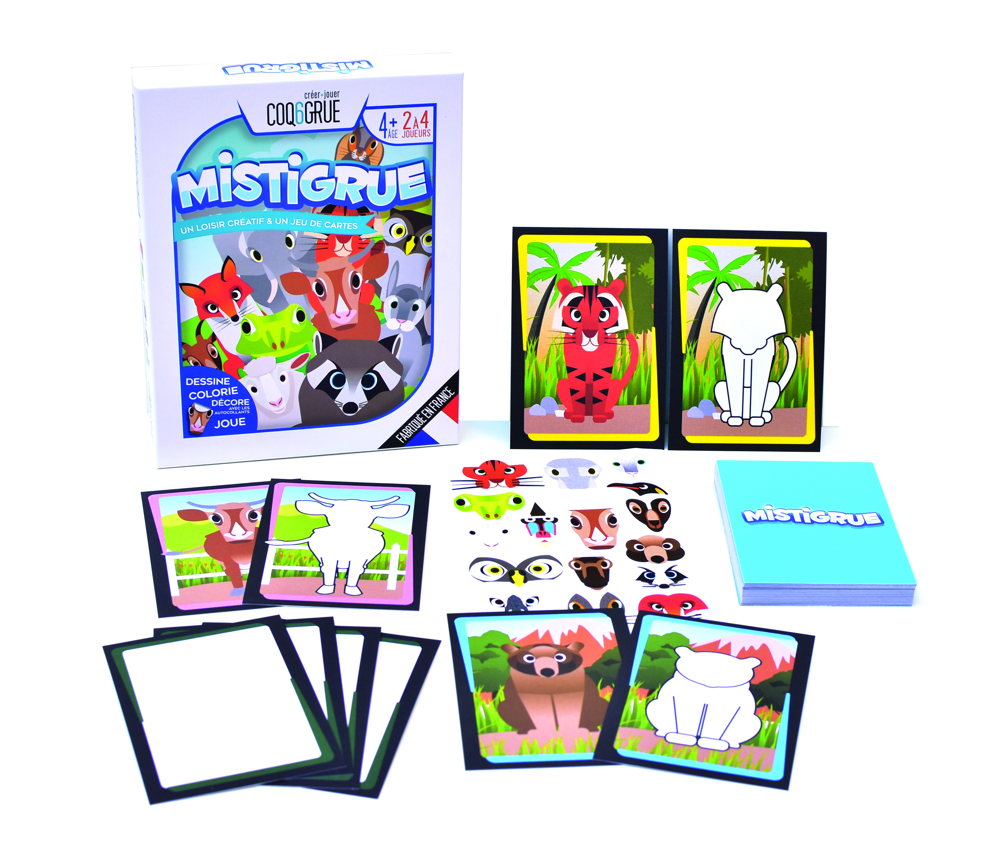 Mistigrue le mistigri créatif à personnaliser par les enfants à partir de 4 ans